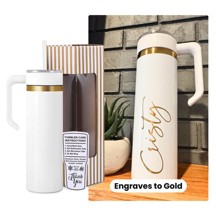 20oz Skinny Gold