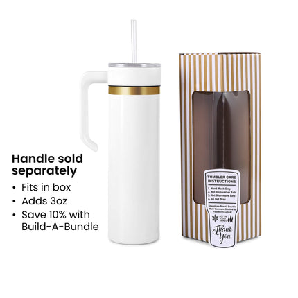 20oz Skinny Gold