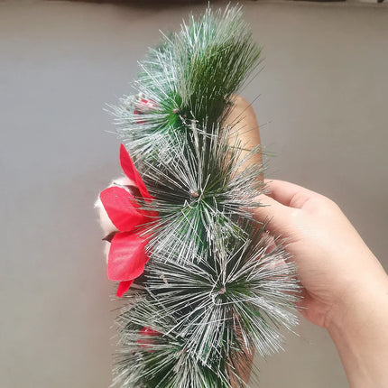 Artificial Christmas Wreath Pine Needle Wall Decoration-3
