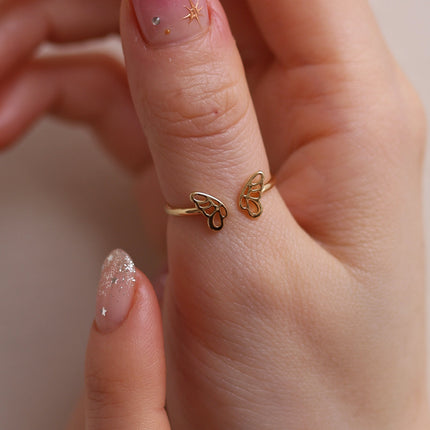 Butterfly wing ring-2