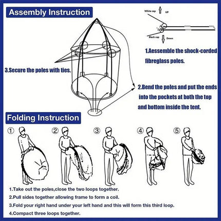 Kids Space Pop-Up Tent Castle Outdoor Shade-3
