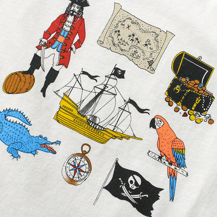 Unisex Kids’ Cartoon Print T-Shirt In European And American Style For Summer-2