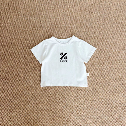 Summer Hot Selling Baby Kids Unisex Sleeveless Denim Blue Strap Onesies Overalls and White T-Shirt Clothing Set-2