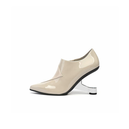 Folded Leather Stylish Mules-0