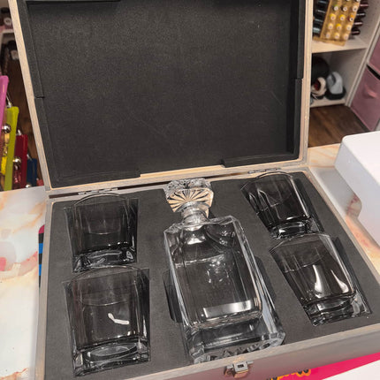 750mL Decanter Set - 4 Glass