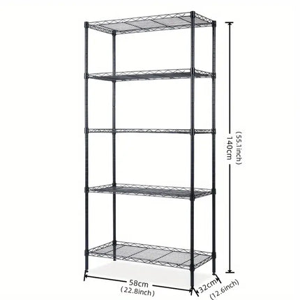 5-Tier Heavy-Duty Storage Rack-2