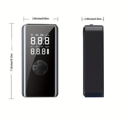 Car Battery Starter Kit with Air Compressor (7-in-1)-3