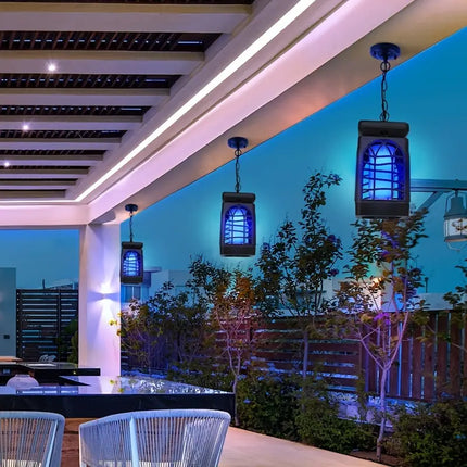 4Pcs Flame Flickering Solar Lantern | IP65 Waterproof Outdoor Lights-4