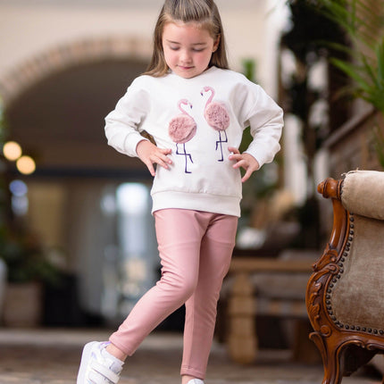 Pink Love Girls Casual Set-3