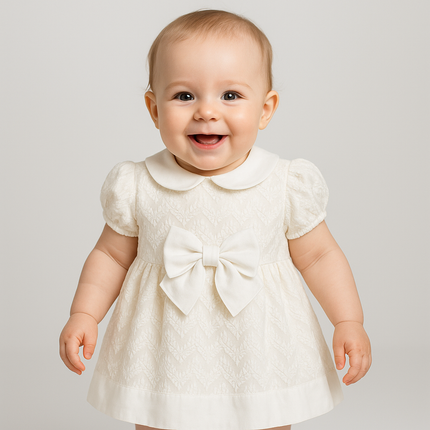 Charm & Comfort Girls Cotton Dress-0