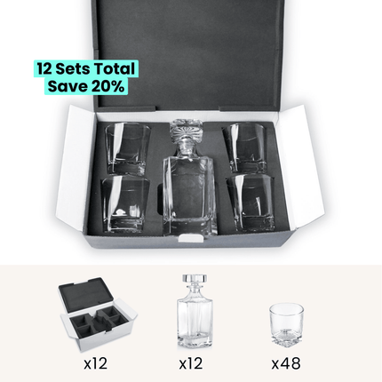 750mL Decanter Set - 4 Glass