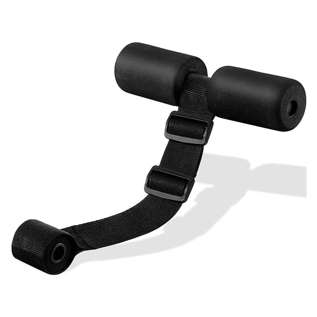 Hamstring Curl Strap for Nordic & Ab Workouts Black-0