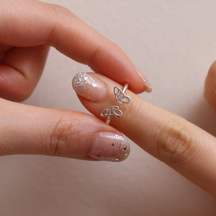 Butterfly wing ring-3