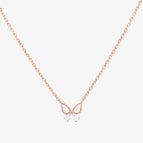 38 + 5 cm / 18k rose gold plated