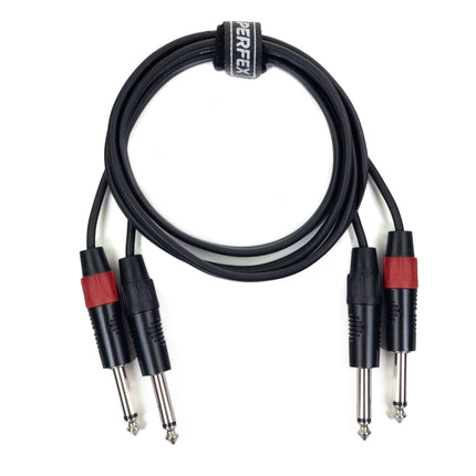 2x JACK TS to 2x JACK TS (1.3m)