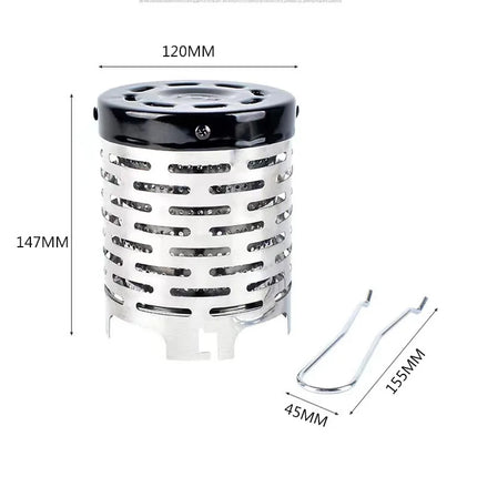 Compact Wear-resistant Mini Gas Heater Stove for Outdoor Camping-1