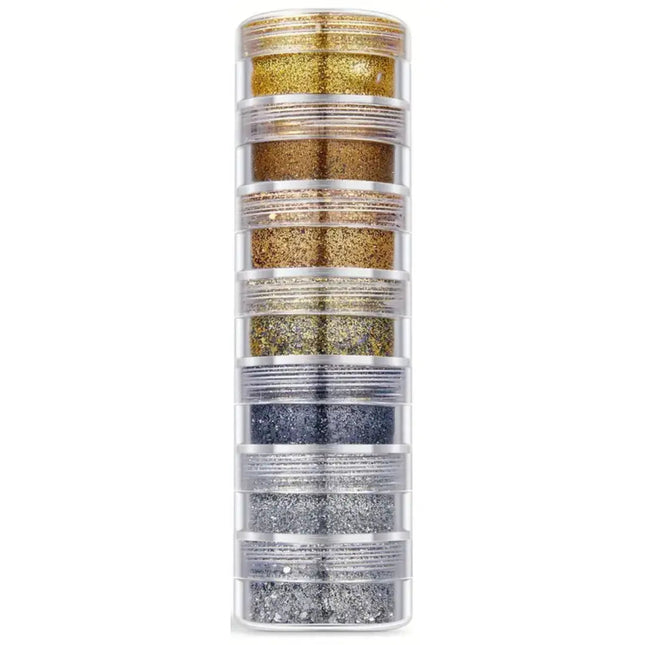 Chunky Loose Glitter Tower - Metallic Mix-0