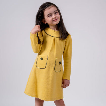 Mellow Yellow Girls Casual Set-0