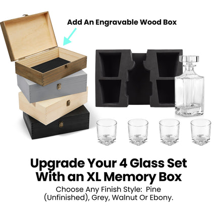 750mL Decanter Set - 4 Glass