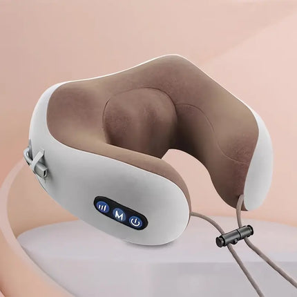 Electric Neck Massager with Heat - U-shaped Massage Pillow-1