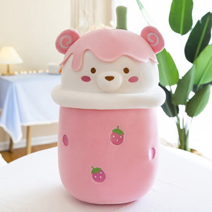 Bear Boba Bubble Tea Plushies-3