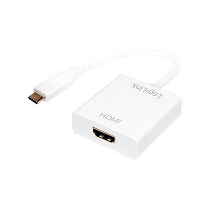 Logilink UA0236A HDMI - USB Type-C (Anya-Apa) Adapter Fehér (UA0236A)-0