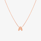 18k rose gold vermeil / A