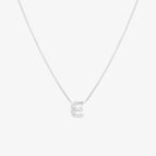 925 sterling silver / E