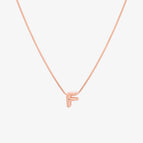 18k rose gold vermeil / F