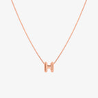 18k rose gold vermeil / H