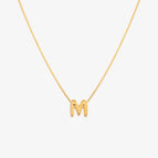 18k gold vermeil / M