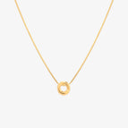 18k gold vermeil / O