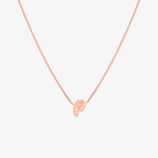 18k rose gold vermeil / P