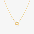 18k gold vermeil / Q