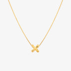 18k gold vermeil / X