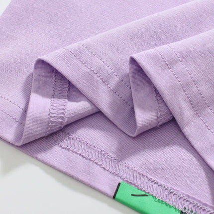 Girls’ Clothing Summer Collection – Crocodile Cartoon Children’s T-Shirt-4