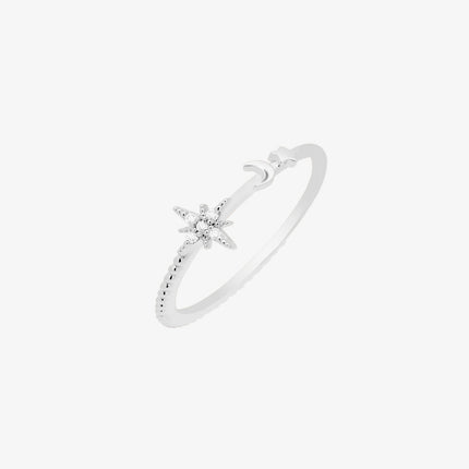 Moon and star ring-5