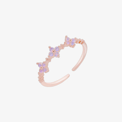 Moonstone daisy ring-6