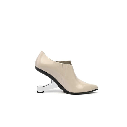 Folded Leather Stylish Mules-2